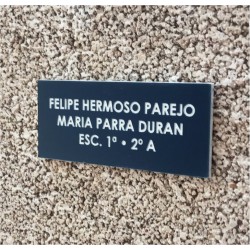 Placas para buzones baratas...
